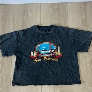 Brandy Melville Black Short Sleeve Tee